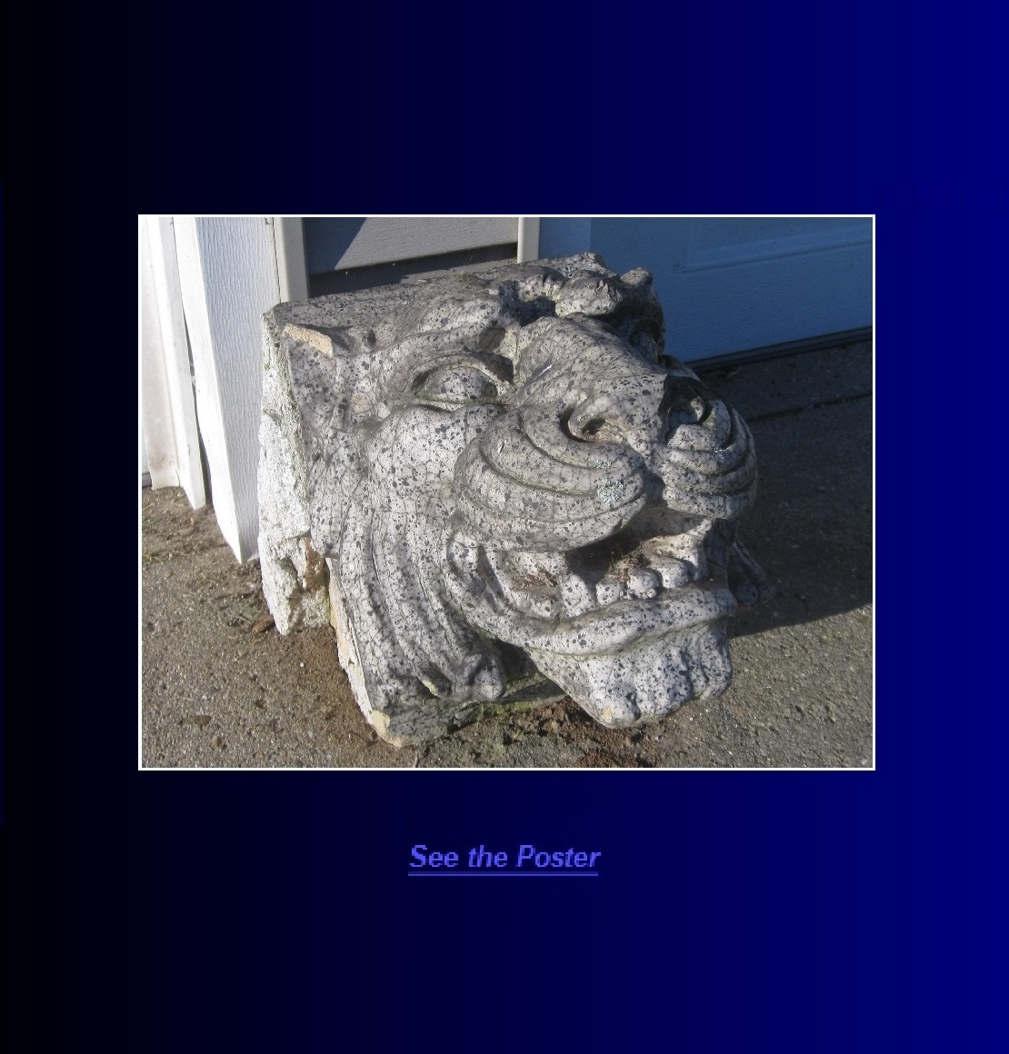 Sculpture: Lion's Head by unknown designer